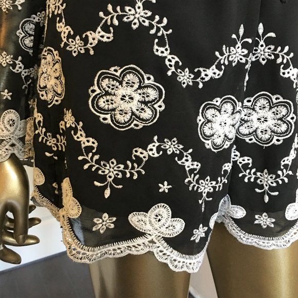 WAYF Embroidered Romper - Picture 3 of 16